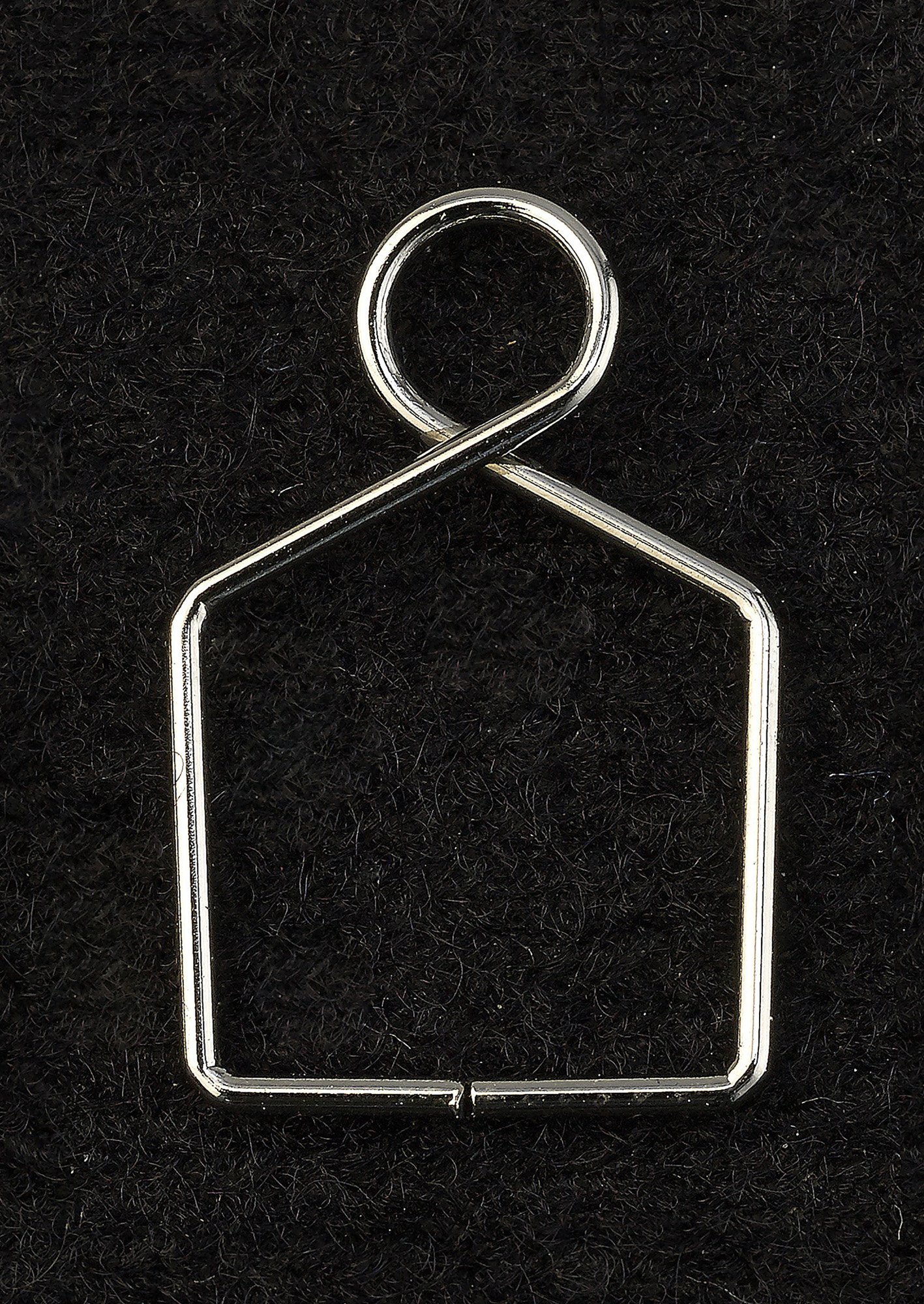 C90073  Square Claw Link 12X18mm Chrome